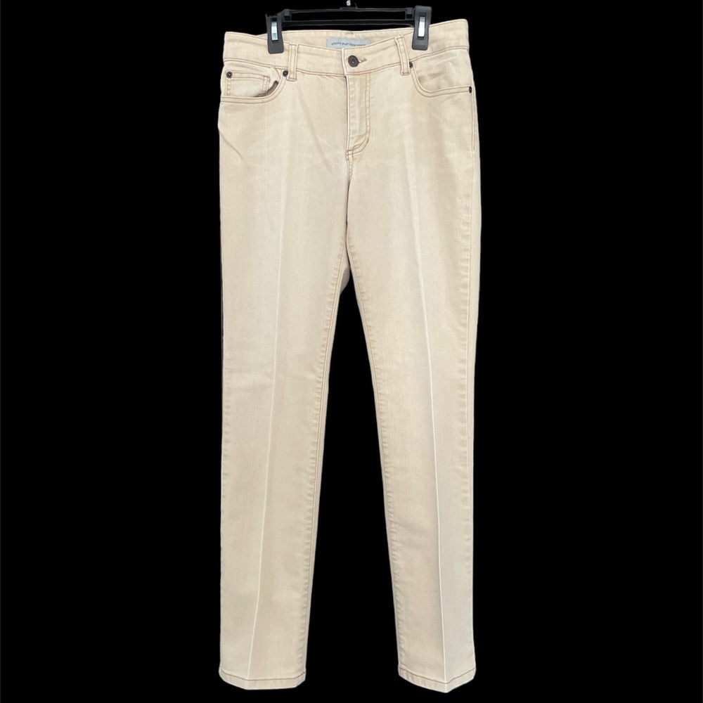 Preowned Chico’s Womens Cream Jeans